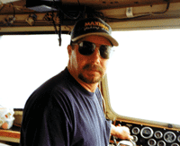 Captain Jim Hughes Owner/Operator of the Cortez